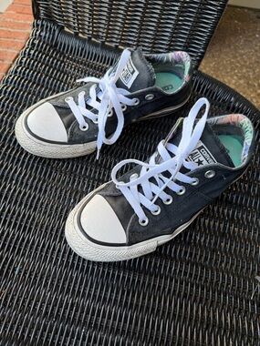 Converse Chuck Taylor Madison Ox Black Tropical Sneakers Mystery Size 7–7.5